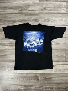 Vintage Molson Indy Racing Graphic T Shirt